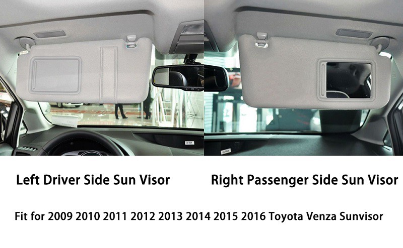 sun visors for Venza 2011