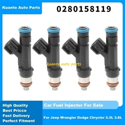 انژکتور سوخت Jeep 0280158119 برای جیپ Wrangler Dodge Chrysler
