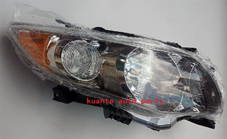 چراغ سر لامپ برای Toyota Corolla ZRE152 2007 2009 Sedan Halogen 81110-02670 81150-02670