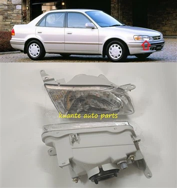 چراغ جلو با کیفیت برای تویوتا کرولا 1995-1998 AE110 AE111 212-1181 81130-1E450 81170-1E320